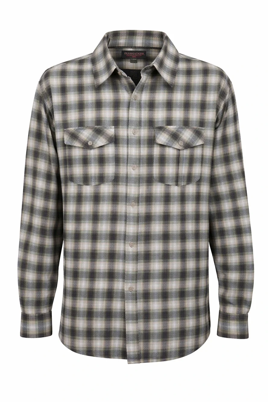 Flyshacker Plaid Flannel Shirt Men’s Large Grunge Outdoorsy Cozy Layering XL